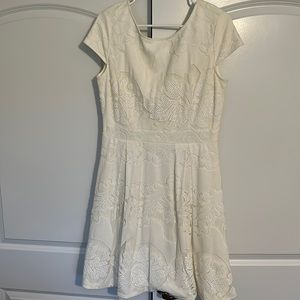 Cream dress size 10